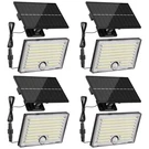 Solar Flood Lights 170-LED Motion Sensor Waterproof IP65 16.5FT 4 Pack Onlywin. Fixed Price $74.99.