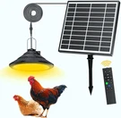 Solar Chicken Coop Light With Timer 3-COLOR Dimmable Led, IP66 Waterproof & 16. Fixed Price $44.95.