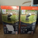 2 Pack Hampton Bay Smart 450 Lumens Low Voltage Black Led Outdoor Spotlight. Fixed Price $75.00.