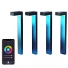 Atomi Smart Color Changing Led Pathway Lights, 4-PACK Starter Kit Outdoor New. Fixed Price $249.95.
