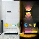 Mrzxy Solar Lights Outdoor Waterproof Dusk To Dawn Sconce - Sunset. Fixed Price $32.63.