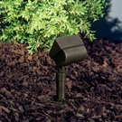 Kichler Landscape 4 1/2" Wide Brass Accent Flood Light. Fixed Price $119.99.