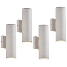 4 Pack Modern Up-down Led Outdoor Wall LIGHT,IP65 Waterproof For Porch Patio. Fixed Price $108.79.