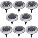 Black & Decker BDSLDK8P (8/PK) Outdoor Solar-powered Disk Light New. Fixed Price $61.04.