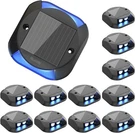 Quntis Solar Step Lights Outdoor Blue Led 12 Pack. Fixed Price $104.13.