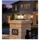 Mvbt Solar Post Light 7.9" Outdoor Led Pillar Lamp Dusk To Dawn Waterproof. Fixed Price $79.99.