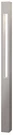 Hinkley Landscape Atlantis 12V Large Square Bollard 30" Titanium. Fixed Price $269.00.
