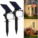 2PACK Solar Power Led Landscape Outdoor Garden Yard Pathway Lawn Spotlight. Fixed Price $18.99.