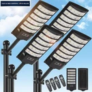 Brightwe 4 Solar Street Light Outdoor 30000LM 6500K Pack, 300W. Fixed Price $129.99.