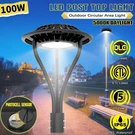 100W Led Post Top Light Dusk Dawn Commercial Outdoor Circular Area Pole. Fixed Price $133.49.