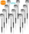Solar Pathway Outdoor, 12 Pack Upgraded Lights,bright. Fixed Price $22.55.