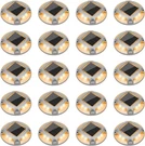 Volisun Solar Deck Lights Driveway Dock , 20-PACK Led IP67 (white Or Warm White). Fixed Price $134.88.