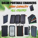 Solar Battery Charger Portable Usb Flash Light Lot Garden Hiking 10000MAH 20000. Fixed Price $35.85.