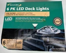 Malibu 8401-2430-06 Low Voltage 6-PACK Led Deck Light Fixture Landscape Outdoor. Fixed Price $54.95.