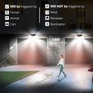 Ameritop Solar Lights Outdoor, 2 Pack Led High Brightness Motion-sensor Black. Fixed Price $35.26.