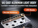 Vevor Led Hardscape Step Lighting 6.8" Wall Lights 12V-24V Paver 8PK Nib. Fixed Price $47.38.