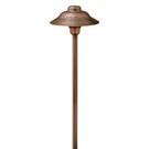 Hinkley Lighting Hammered Essence Path Light, Olde Copper/frosted 1403OC-LL. Fixed Price $179.00.
