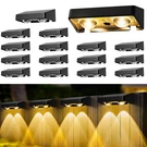 Esunyd Solar Fence Lights Outdoor 16 Pack, 50 Lm 11 Modes 9 Colors Lig.... Fixed Price $53.17.