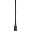 Outdoor Post Mount Accessory 81 Inches High-medici Bronze Finish. Fixed Price $449.99.