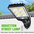 Led Solar Outdoor Waterproof Wall Light Human Body Induction Lamp. Fixed Price $9.94.
