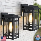 Myhxq Outdoor Wall Fixtures 9.76'', Waterproof Porch Lights Lantern, Exter. Fixed Price $64.76.