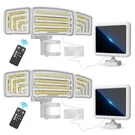 Energetic Solar Lights, 1800LM 150 Led Security Motion Sensor Outdoor.... Fixed Price $57.88.