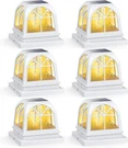 Siedinlar Solar Post Lights Outdoor Deck Fence Cap 2 6 Pack, White. Fixed Price $54.45.