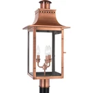 Chalmers - 3 Light Post Lantern 26 Inches High Outdoor Quoizel. Fixed Price $1050.99.
