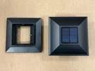 Hampton Bay 4X4/ 6X6 Black Integrated Led Outdoor Solar Deck Post Cap Light 1PK. Fixed Price $20.00.