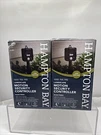 2 X Hampton Bay Motion Security Controller 1005-705-790 Black Finish (B7. Fixed Price $14.40.