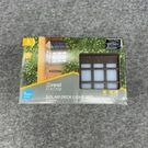 Real Living Led Solar Deck Light Set Bronze Finish 4 Count Rechargeable Outdoor. Fixed Price $29.99.