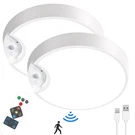 Toowell Rechargeable Motion Sensor Light With Remote, Battery Operated Ceiling. Fixed Price $80.05.