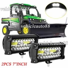 Fit John Deere Gators 835M, 835R, 865M, 865R 12V 7" Led Spot Flood Work Lights. Fixed Price $18.80.