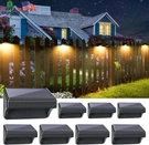 Aulanto Solar Fence Lights 8 Pack, IP65 Waterproof, Warm Whit. Fixed Price $100.56.