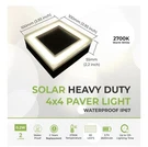 Lumengy Solar Led Paver 4X4 Warm White 2700K Opened Box (single Light). Fixed Price $31.49.
