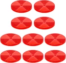 10 Pack Front Round Reflector For Driveway Fence Gate Posts Trailers Safety Auto. Fixed Price $18.99.