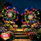 Seewelumi Solar Firework Lights 2 Pack Multicolor. Fixed Price $39.99.