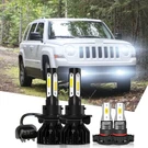 Para For Jeep Patriot 2011-2017 Faros Delanteros Led + Kit Luces Antiniebla. Fixed Price $33.99.