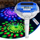 Solar Digital Floating Pool Thermometer With Dynamic Light Show Large Lcd Screen. Fixed Price $30.00.