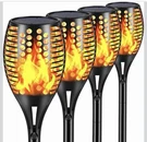 Solar Outdoor, Woenergy Waterproof Flames Torches Lights Garden Landscape. Fixed Price $24.99.