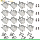 Solar Panel Z Bracket Mounting Mounts Rv Boat Roof Wall 4 Set. Fixed Price $29.00.