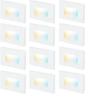 Pack, Cloudy Bay 3 Color 120V Dimmable Led Indoor Outdoor Step Light. Fixed Price $85.99.