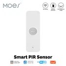 Moes Wifi Smart Pir Sensor Wireless Human Body Motion Detector Home Security. Fixed Price $21.59.