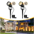 5W Dusk Dawn Outdoor Lighting, Auto On/off 3000K Landscape Spotlig.... Fixed Price $43.72.