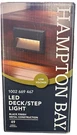 Hampton Bay JAO2601LL 49 Lumen 5.5" Low Voltage Black Integrated Led Deck Light. Fixed Price $19.99.