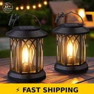 Simlix Hanging Solar Lanterns Outdoor Waterproof - 2 Pack. Fixed Price $47.99.