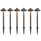 Goodsmann 6PK Landscape Lighting Low Voltage Path Lights Floodlight Outdoor. Fixed Price $119.99.