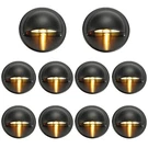 Fvtled Pack Of 10 Warm White Low Voltage Deck Lights Kit 1.38 Outdoor. Fixed Price $67.25.