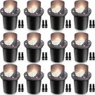 Sunvie Pack Low Voltage Landscape Lighting 12W Led Outdoor In-ground Waterpro. Fixed Price $173.99.