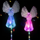 Xkyqsy 2 Pack Solar Angel Lights Outdoor Decor, Decorative Color Changing Wat.... Fixed Price $28.38.